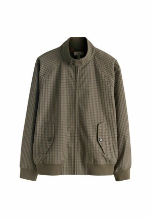 REGULAR FIT - SHOWER RESISTANT HARRINGTON - Summer jacket - check