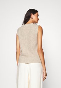 ONLY ONLPARIS LIFE VEST - Trui - pumice stone melange
