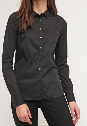 Overhemdblouse - black