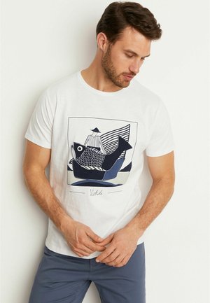 T-shirt z nadrukiem - white