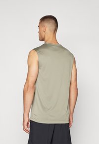 Nike Performance TEE RESET - Top - light army/black