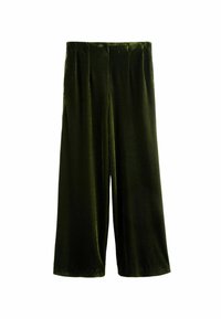 WIDE LEG - Püksid - dark green