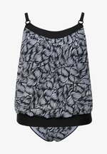 Ulla Popken Tankini, Enya, Hawaiian Chess Women's Tankini Set Ulla Popken Tankini, Enya, Hawaiian Chess Women's Tankini Set