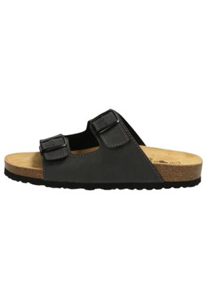 LICO Pantolette flach - grau