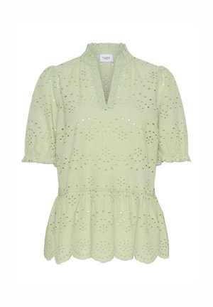 Saint Tropez GELEKSA - Blouse - smoke green