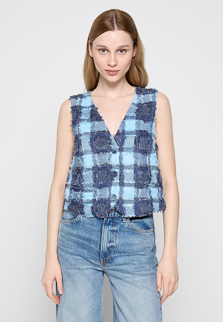 Vero Moda Bodywarmer blauw Vero Moda Bodywarmer blauw