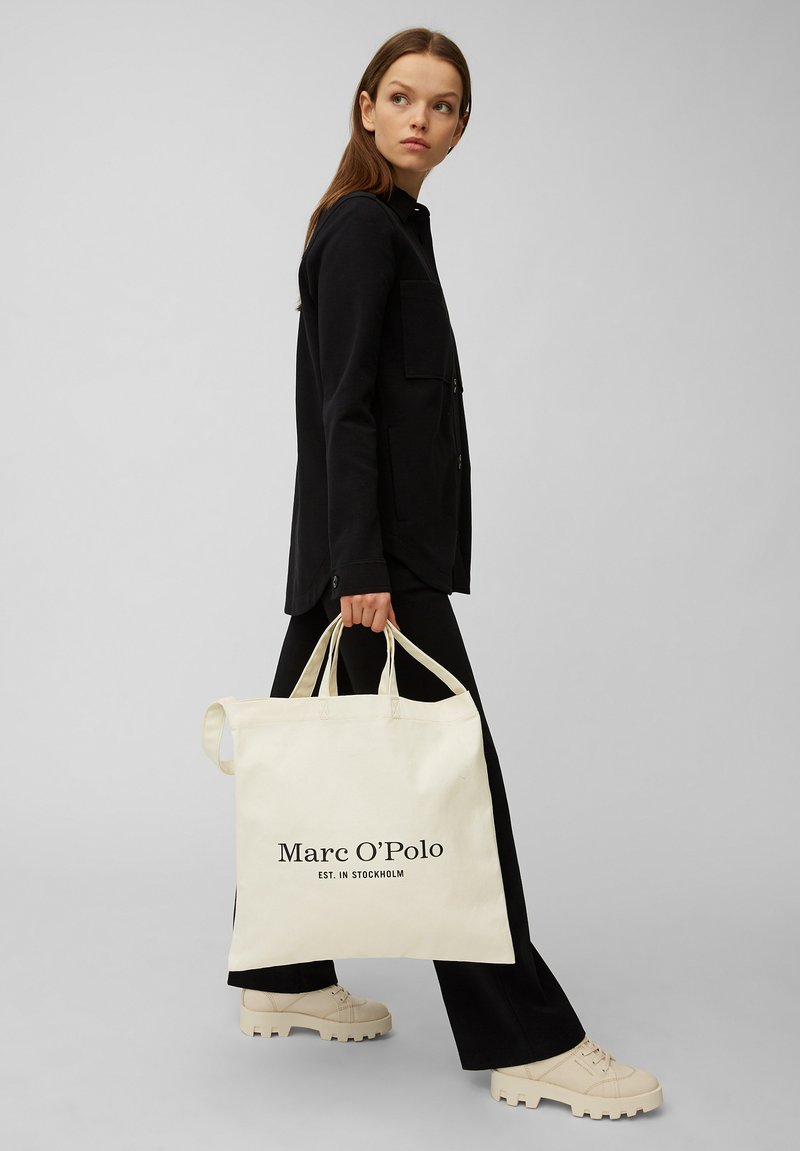 Marc O'Polo SHOPPER - Cabas - raw cream