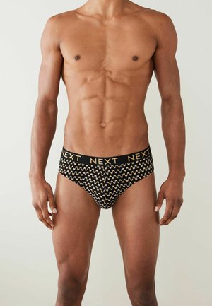 Next 4 PACK - Īsās apakšbikses - black gold pattern