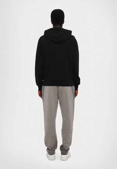 The Kooples Zip-up sweatshirt - black washed