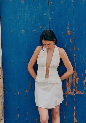 Mango Kids, TEEN - Gonna a portafoglio - off-white