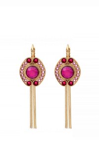 Satellite Paris SPARKLING PRESTIGE CRYSTAL SLEEPER CIRCUS - Boucles d'oreilles - pink