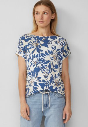s.Oliver T-Shirt print - creme