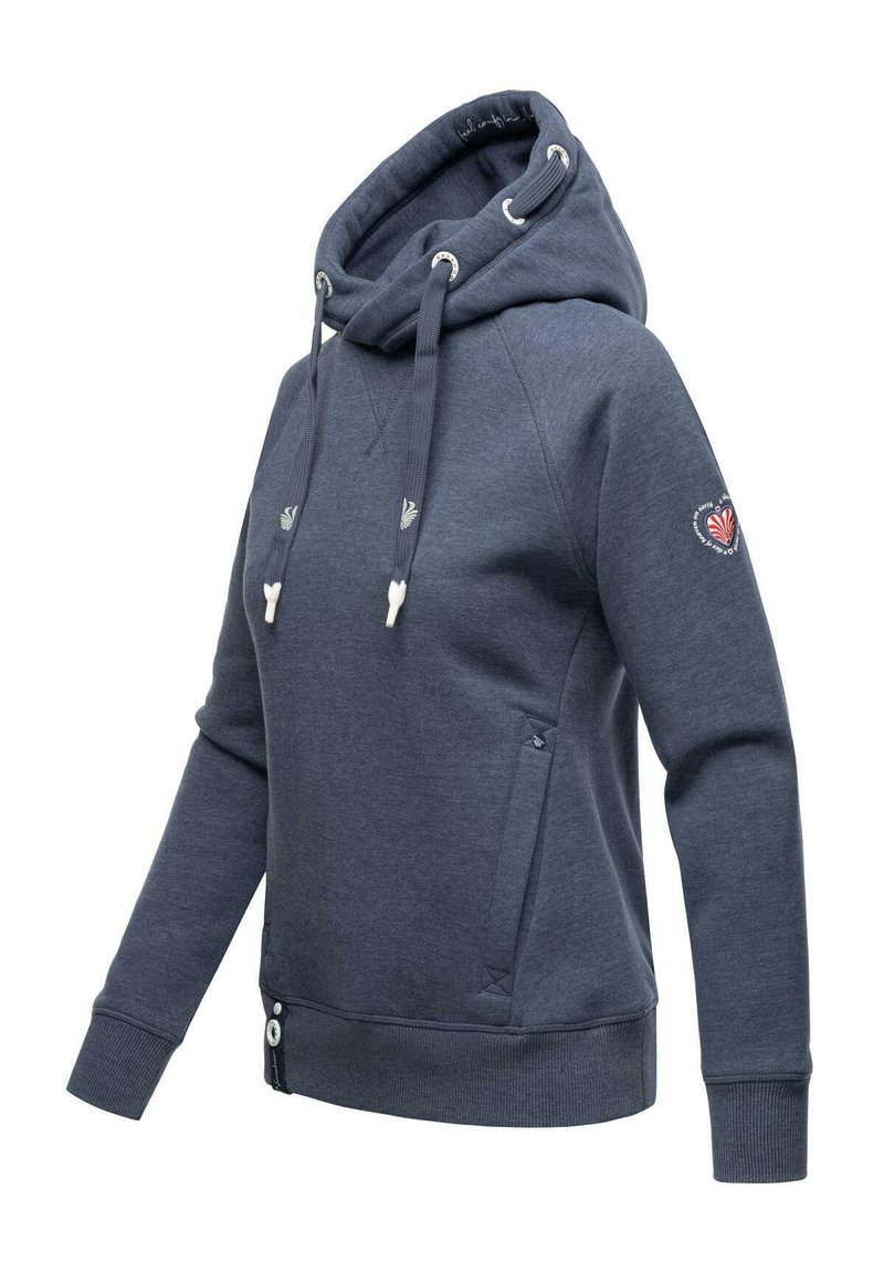 Damen Sweatshirts | Navahoo LIEBESMÄUSCHEN Kapuzenpullover dusty blue melange/dunkelblau meliert - AV48426 Damen Sweatshirts | Navahoo LIEBESMÄUSCHEN Kapuzenpullover dusty blue melange/dunkelblau meliert - AV48426