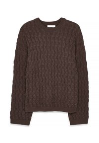 CABLE - Pulover - brown