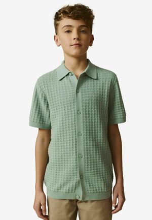 REGULAR FIT - SHORT SLEEVE BUTTON - Cămașă - mineral green