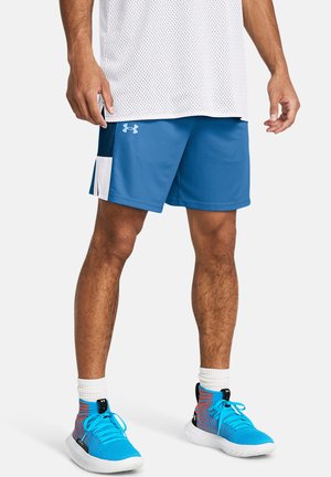 Under Armour ZONE - Pantaloncini sportivi - viral blue / photon blue / white