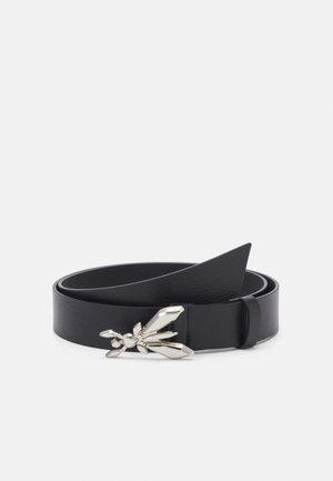 Patrizia Pepe BELT - Belt - nero/silver-coloured