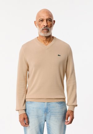 Strickpullover - beige