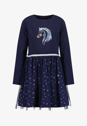 Blue Seven, Jerseykleid - nachtblau