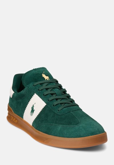 Polo Ralph Lauren HERITAGE AERA SUEDE SNEAKER UNISEX - Sapatilhas - forest/off white