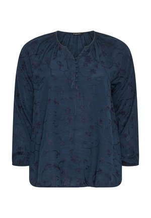 Evans, PLUS SIZE BLOUSES - BLOUSES/SHIRTS - Blouse - navy