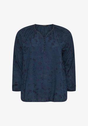 Evans, PLUS SIZE BLOUSES - BLOUSES/SHIRTS - Bluse - navy