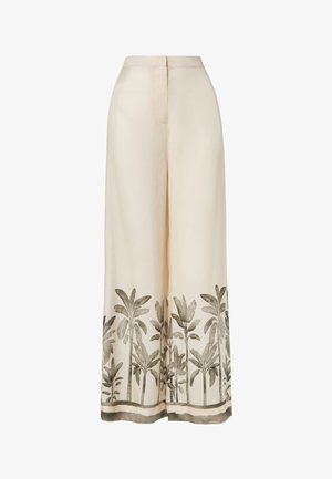Malina, IZABELLE HIGH WAIST WIDE PANT - Παντελόνι - palm