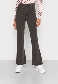 Denim Project CARO FLARED JEANS - Flared jeans - grey