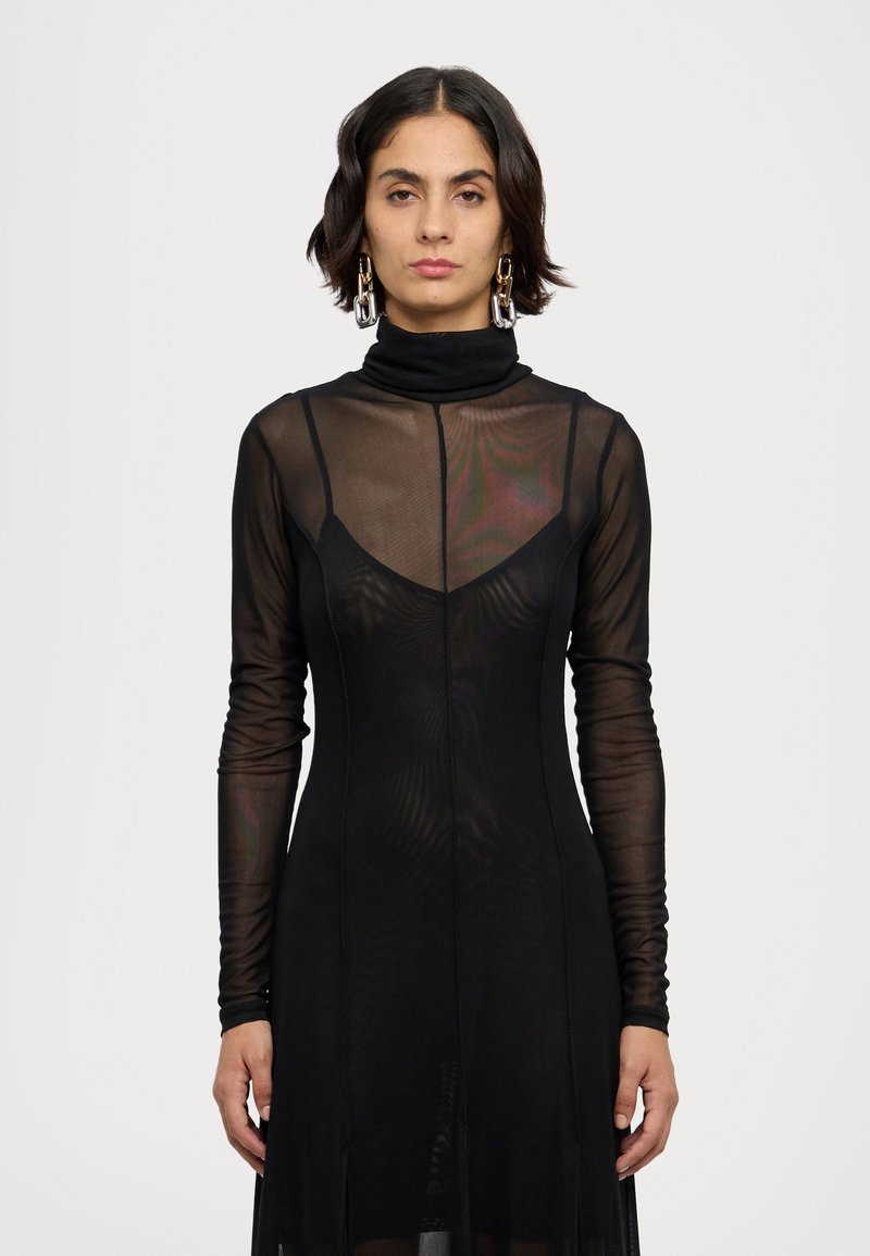 remain maxi mesh dress REMAIN MAXI DRESS - Maxi dress - black