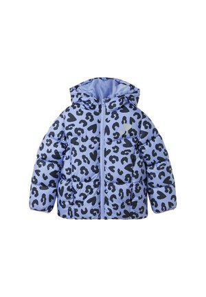 Winter jacket - blue navy leo design