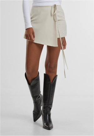 SMALL SIGNATURE LACED SKIRT - Fustă petrecută - sand