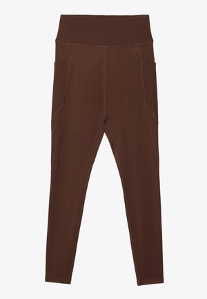 Leggings - dark brown