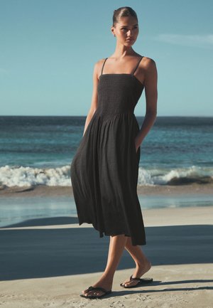 Next, REGULAR FIT - BANDEAU MIIDI - Jerseykjole - black