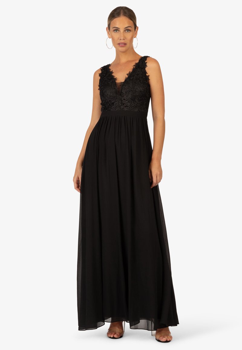 cosmic aura black lace slit maxi dress Cosmic Aura Black Velvet Lace Midi Dress
