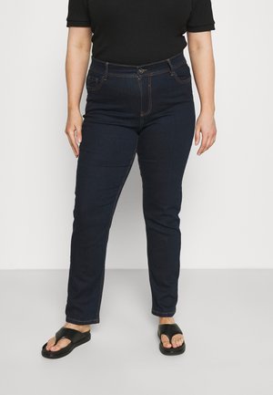 Jeans Straight Leg - dark-blue denim