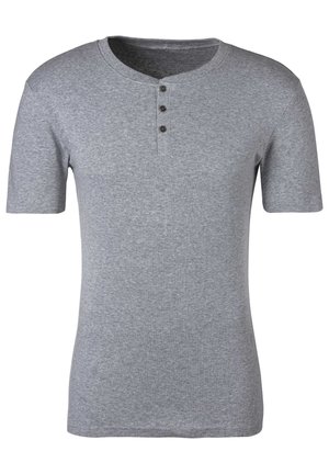 H.I.S, T-Shirt basic - grau meliert