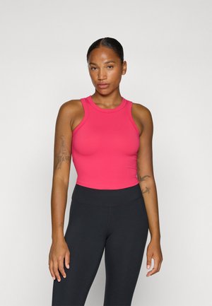 ONE FITTED CROP TANK - Top - rush pink