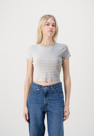Hollister Co. CREW - T-shirts med print - white