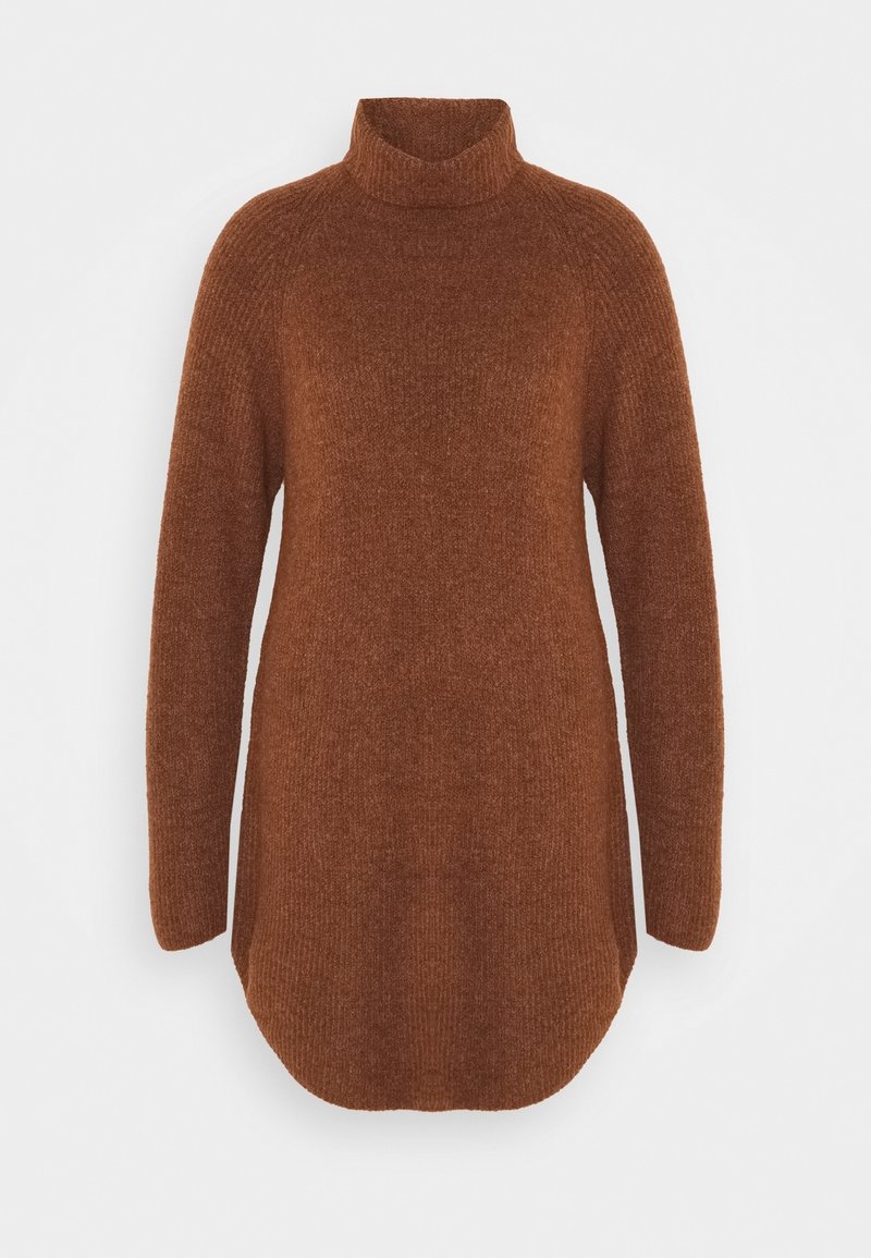 Pieces Stickad tröja - brown