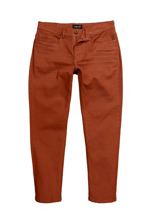 Men Plus, Jeans Tapered Fit - ochre brown