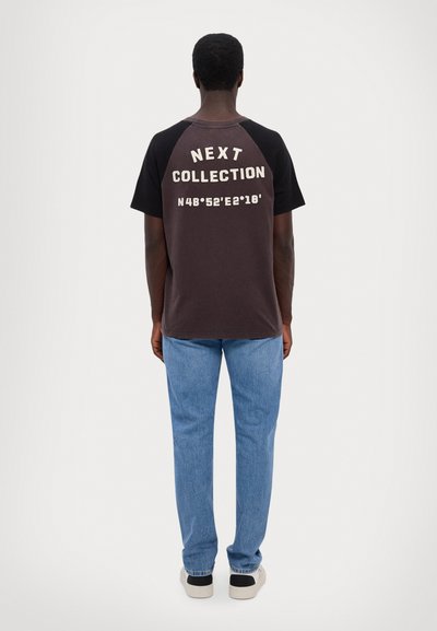 The Kooples T-shirt con stampa - black washed
