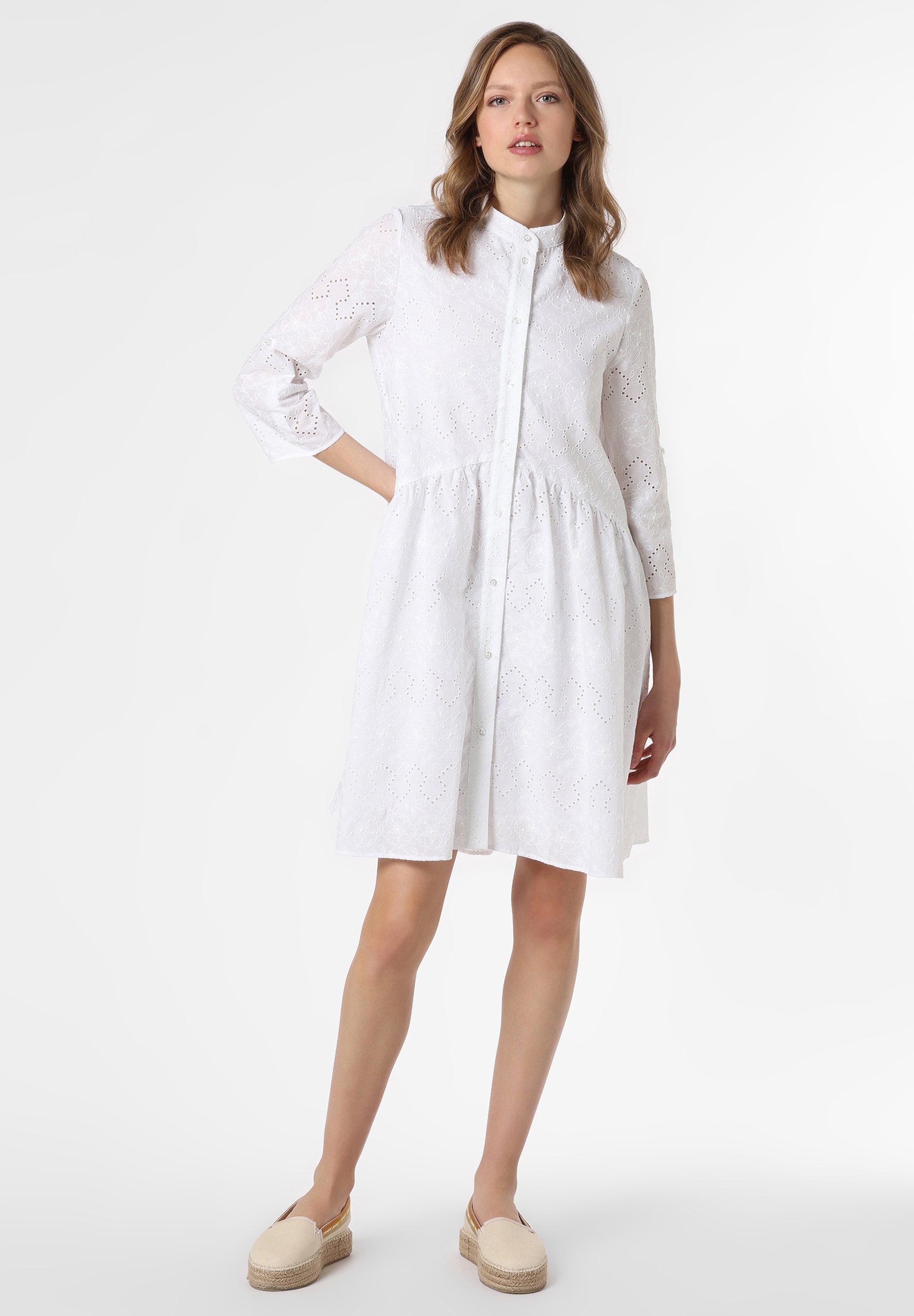 blusenkleid weiß