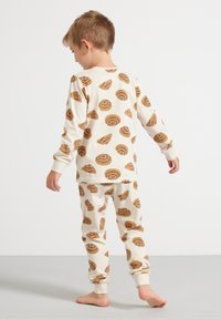 Lindex SET - Pyjama - light beige