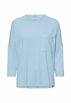 camel active, MIT 3/4-ÄRMELN - Langarmshirt - soft blue