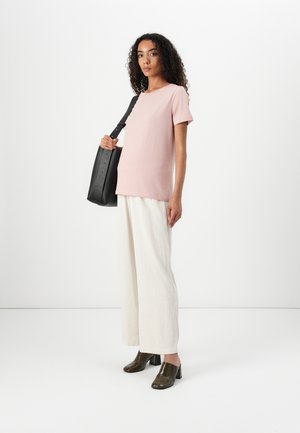 MLMIA 2 PACK - Basic T-shirt - pale mauve/black