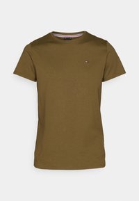 Tommy Jeans TEE - T-Shirt basic - drab olive green/oliv - Zalando