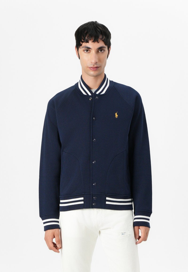 Polo Ralph Lauren Sweater met rits donkerblauw
