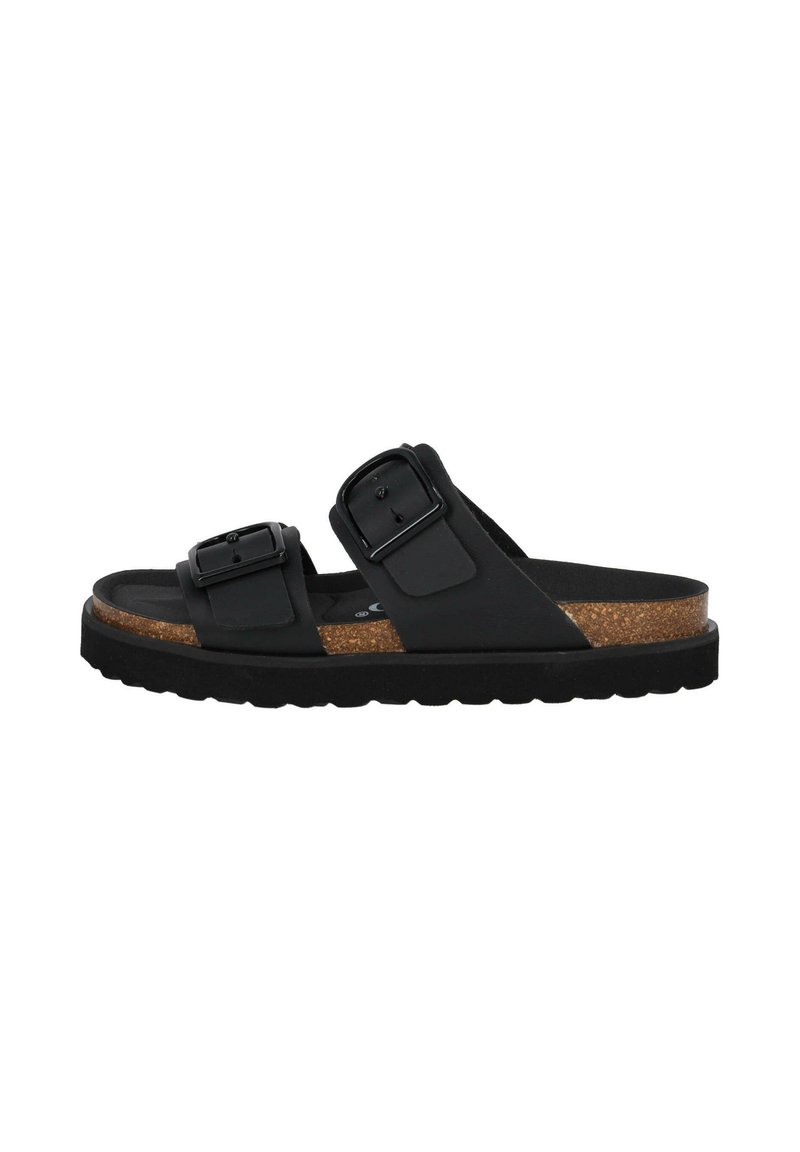 Palado Mules - schwarz matt