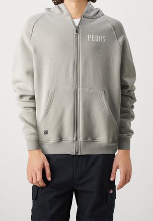 PEQUS Sudadera con cremallera - light grey