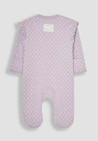 JoJo Maman Bébé HEDGEHOG APPLIQUE ZIP  - REGULAR FIT - Tutina - lilac